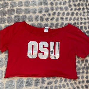 Ohio State crop top